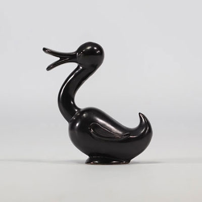 VILLEROY & BOCH Septfontaines, canard noir en faïence