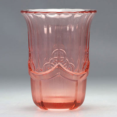 Val Saint Lambert Art Deco Vase 