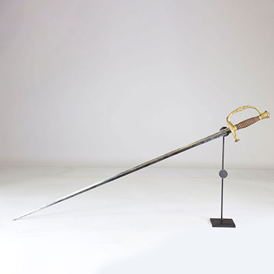 French Sword, 1880-1890 Senior Steward Officer