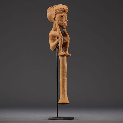 Lulua - Anthropomorphic axe handle - Rep.Dem.Congo