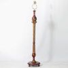 Alfred CHAMBON (1884-1973) attr. to - Floor lamp in wood and gilded wood.