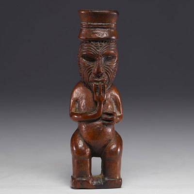 New Zealand - Maori wooden carved 