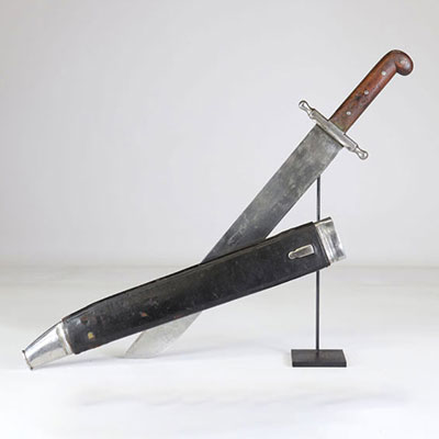 Very beautiful sword with scabbard unknown origin 19th