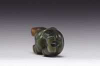 China - jade pendant, probably Hongshan culture.