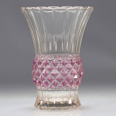 Val Saint Lambert Art Deco vase 