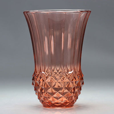 Val Saint Lambert Art Deco Vase 