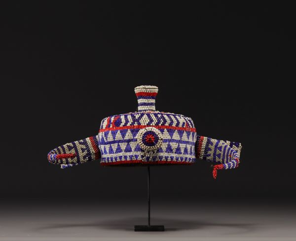 Pende beaded headdress - Rep. Dem.Congo