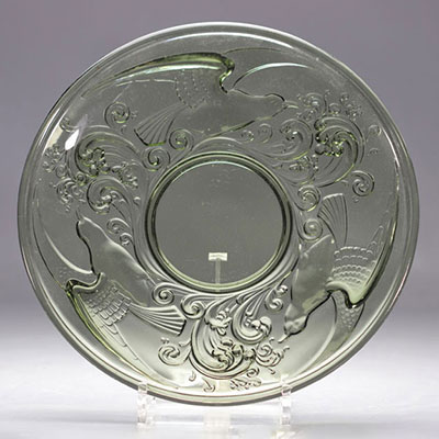 Val Saint Lambert Art Deco bowl 