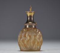 René LALIQUE (1860-1945) Molinard - Calendal model perfume atomiser in moulded pressed glass, 1927.