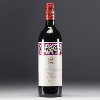 Château Mouton Rothschild, Pauillac, 1988 vintage.