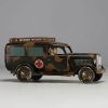 TIPPCO Germany - WH-914 Red Cross medical vehicle in lithographed sheet metal, circa 1940.