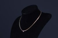 Collier en or 18k et diamant taille brillant pour un poids total de 40gr.