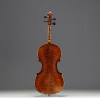 Violon ancien, étiquette intérieure Alexandri Gagliano Alomnius.