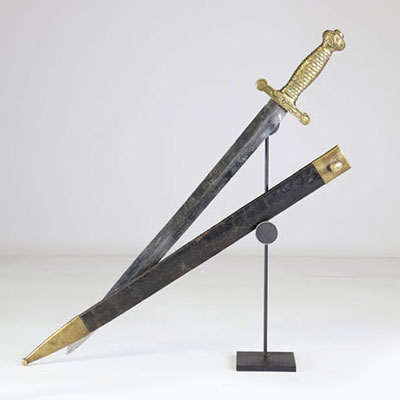 French empire sword with scabbard