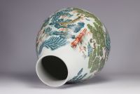 Chine - rare et important vase 