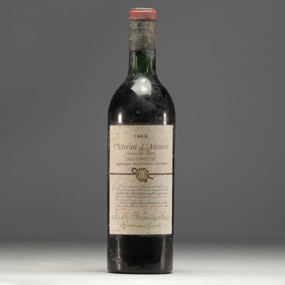 Château l'Arrosée Grand Cru Classé 1969 Saint-Emilion.