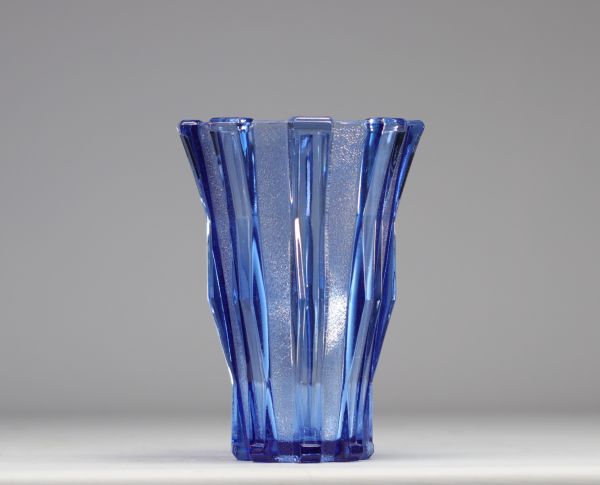 Scailmont vase, blue, Art Deco 1930-1935