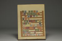 Ensemble de 30 albums de timbres du monde, Chine, Japon, Moyen Orient, Europe, etc. (Lot 2)