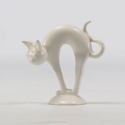 VILLEROY & BOCH Septfontaines, white earthenware cat