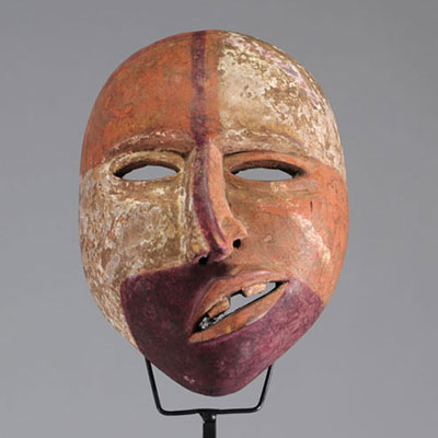 Masque de maladie Woyo provenant de la Rep. Dem. Congo