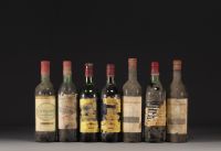 Lot of 21 bottles of various Bordeaux wines.