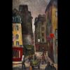 Jemp MICHELS (1906-1986) ‘Paris’ Oil on canvas, signed, titled and dated 1928.