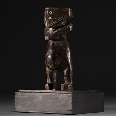 Yanda statuette, Mani society - Zande North-Eastern Congo, Prov: Hans Hesse and Toni Daeler 