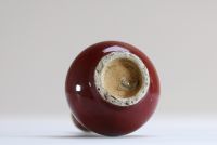 China - Small oxblood vase.