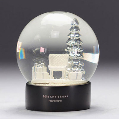 FRANCFRANC snow globe named 