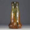 Arthur CRACO (1869-1955) Art Nouveau glazed ceramic vase, stamped Arthur Craco under the base, circa 1900.