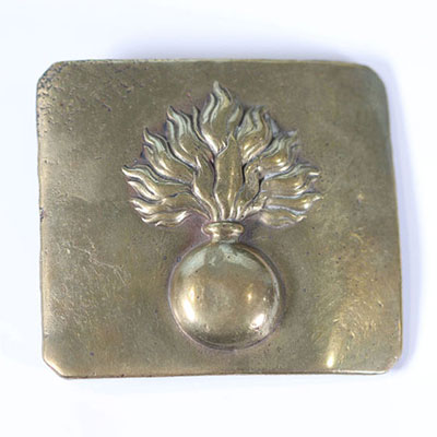 French infantry belt buckle 19th