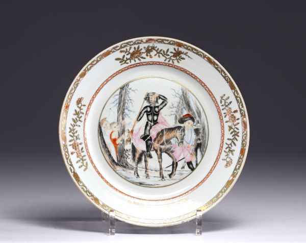 Assiette en porcelaine de chine 