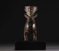 Yanda statuette, Mani society - Zande North-Eastern Congo, Prov: Hans Hesse and Toni Daeler 