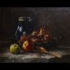 Hubert BELLIS (1831-1902) ‘Nature morte aux fruits’ Oil on canvas, signed.