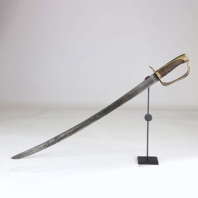 French saber, no marking, 18th century