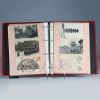 Set of various stamp albums and documents from China and around the world.