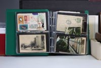 Set of various stamp albums and documents from China and around the world.