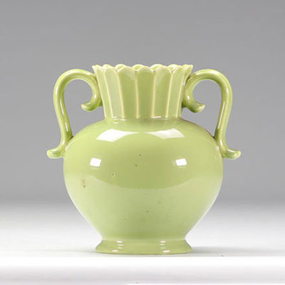 VILLEROY & BOCH Septfontaines,  vase vert en faïence