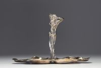 WMF Geislingen - ‘Woman’ Art Nouveau silver-plated centrepiece, 1903.