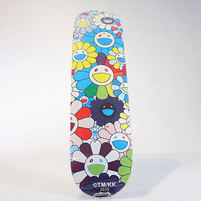 Takashi Murakami (after) - Multi Flower, 2019 Screenprint on skateboard decks Limited edition sold exclusively at Complexcon 2019