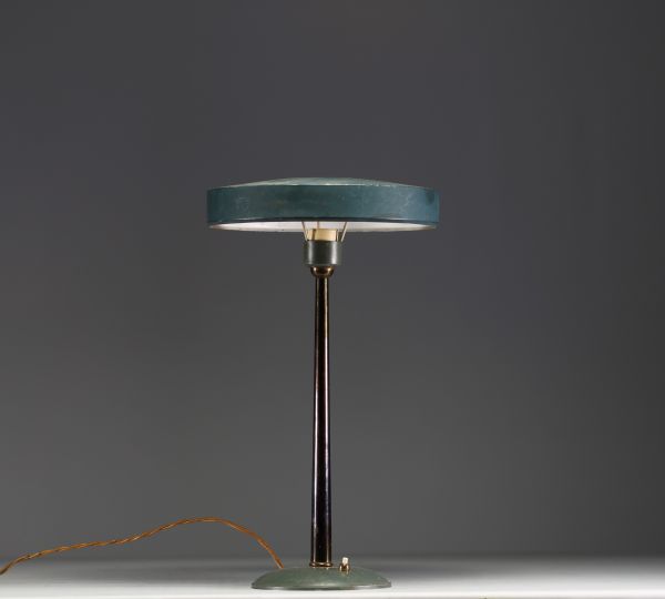 Louis KALFF (1897-1976) pour Philips - Lampe de table, première édition des années 50.