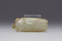 China - Carved Jade Cicada pendant.