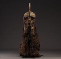 Kifwebe (Songye) dance mask Wood, natural pigments, DRC 20th century