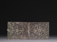 Ottoman Art - Filigree silver cigarette case, late 19th century.