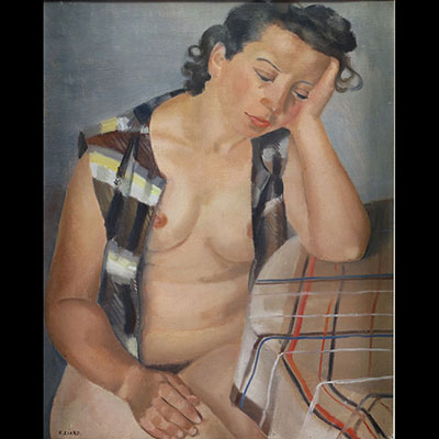 Robert LIARD (1911-1988) ‘Portrait de femme’ Oil on canvas, signed.