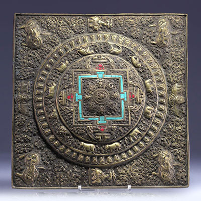 Sino-Tibetan plate, early 20th century