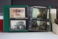 Set of various stamp albums and documents from China and around the world.