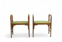 Otto WAGNER (1841-1918) Ensemble de mobilier édité par Jacob & Joseph Kohn, vers 1900.