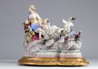 Meissen, large porcelain group depicting 