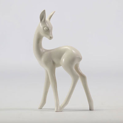 VILLEROY & BOCH Septfontaines, white earthenware deer